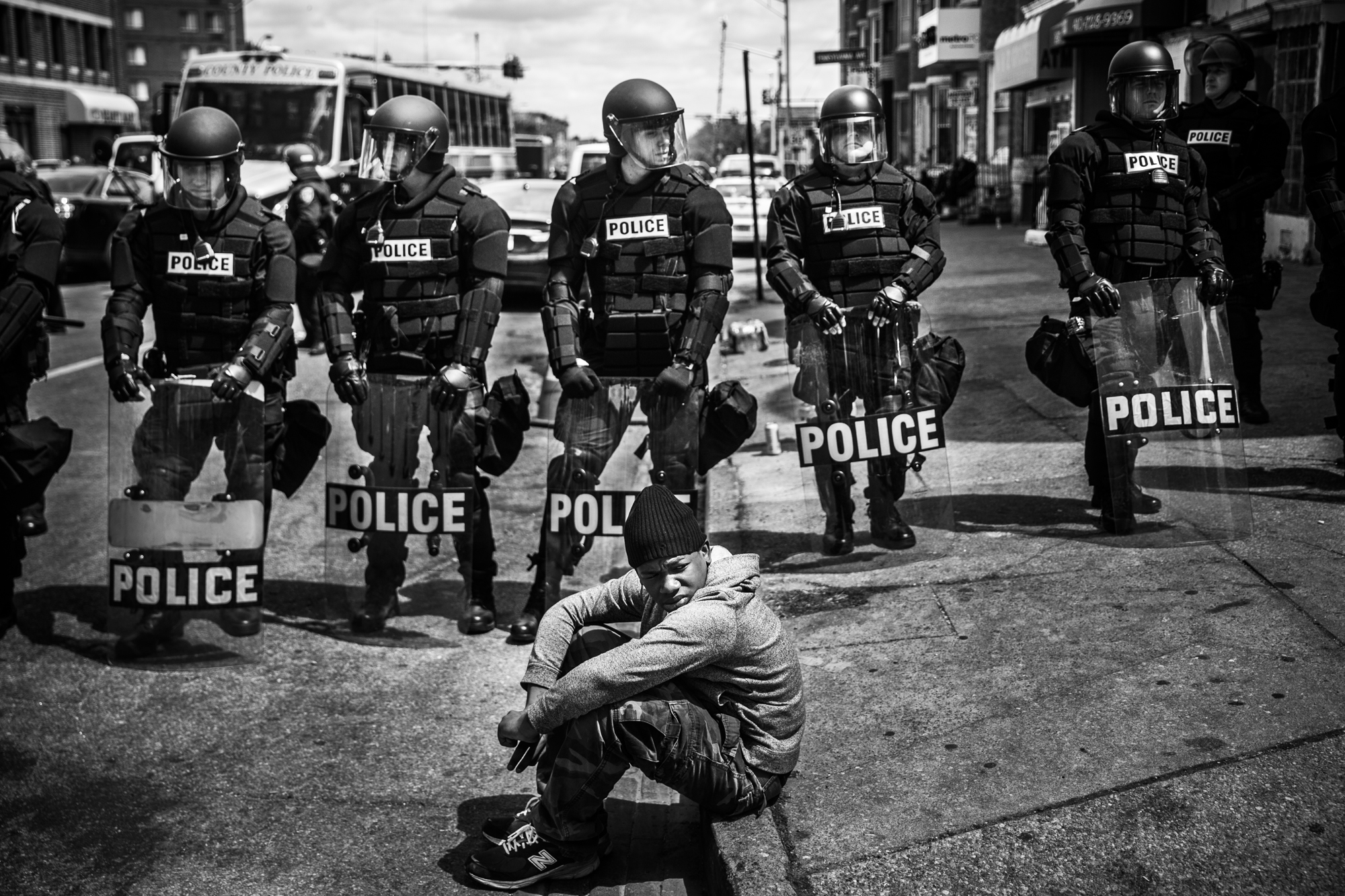 Andrew Burton Baltimore Uprising World Photography Organisation